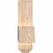Ekena Millwork Eugene Smooth Timber Gable Bracket, Douglas Fir, 48"W x 10"H x 3 1/2"D x 3 1/2"F, 5/12 Pitch GBW048X10X0404EUG00SDF - alternate 5